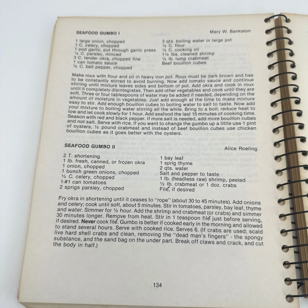 Lets Pig Out Cookbook Louisiana Southern Cajun Recipes Spiral Vintage 1985